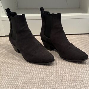 Saint Laurent Black Ankle Boots